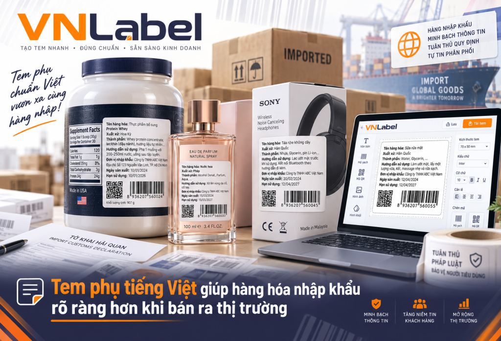 Tem phụ hàng hóa là gì ? Có cần phải trang bị tem phụ hàng hóa không ?