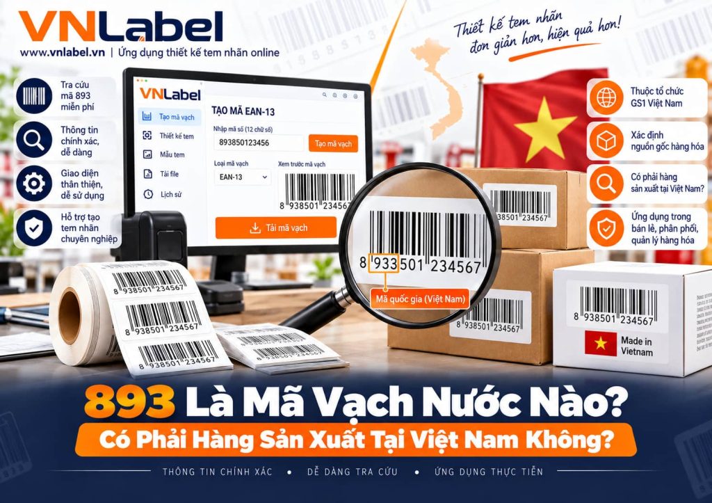 893 Là Mã Vạch Nước Nào? Có Phải Hàng Sản Xuất Tại Việt Nam Không?