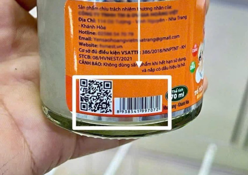 Cách kiểm tra mã vạch 893 chính xác
