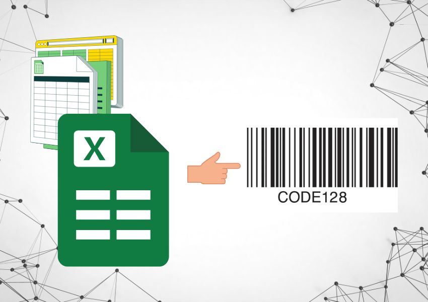 Tạo mã Code 128 hàng loạt từ Excel hoặc CSV