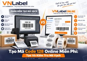 Tạo mã Code 128 online
