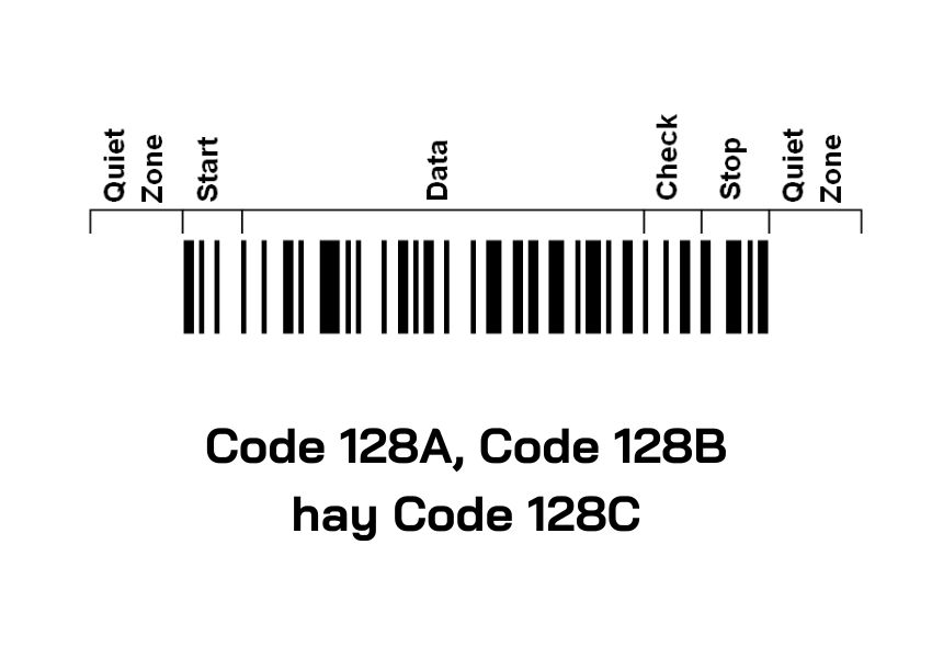 Nên chọn Code 128A, Code 128B hay Code 128C?